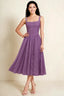 Alana Wisteria Jacquard Pearl Midi Dress with Pockets