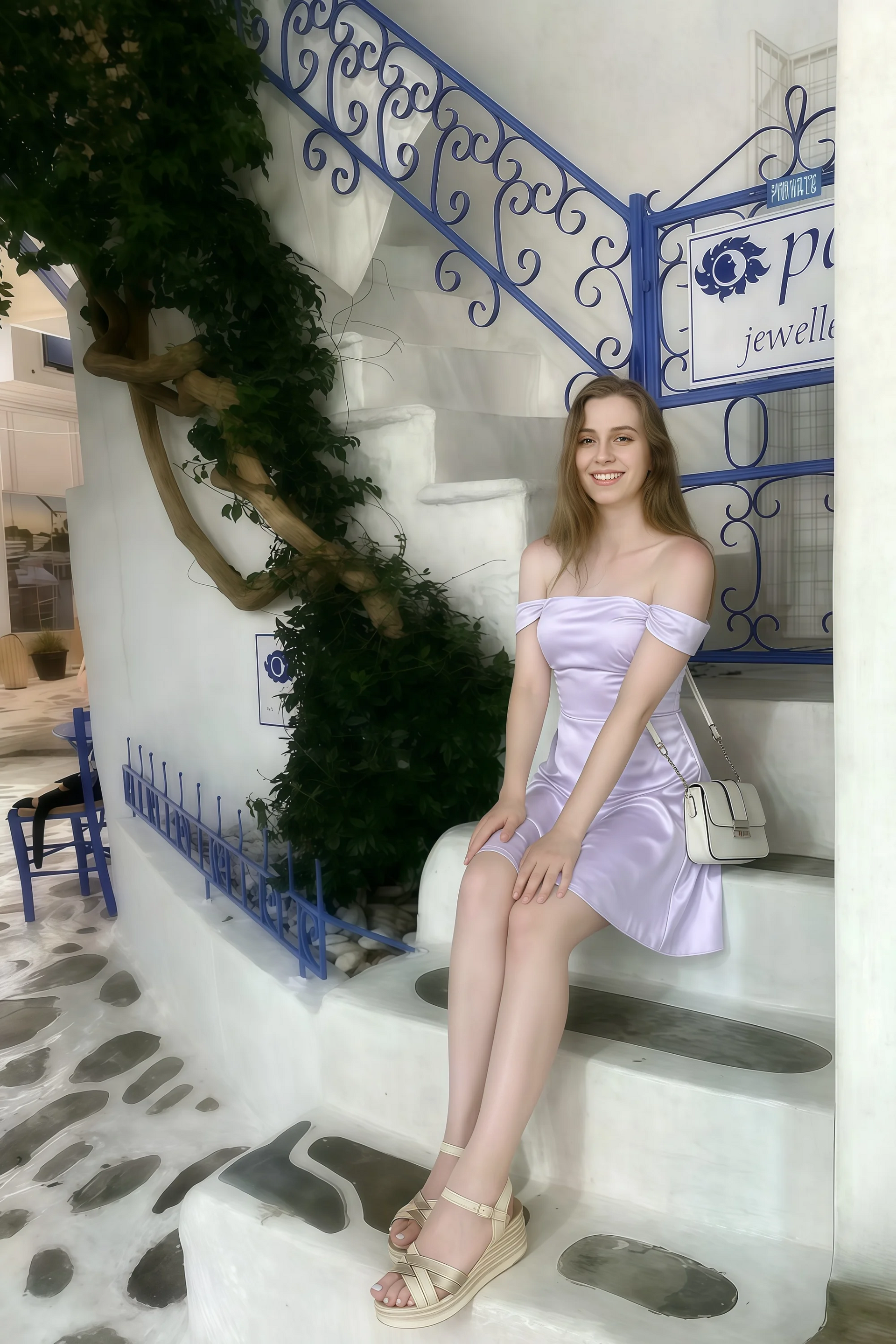 Anne Lavender Satin Off the Shoulder Corset Mini Dress