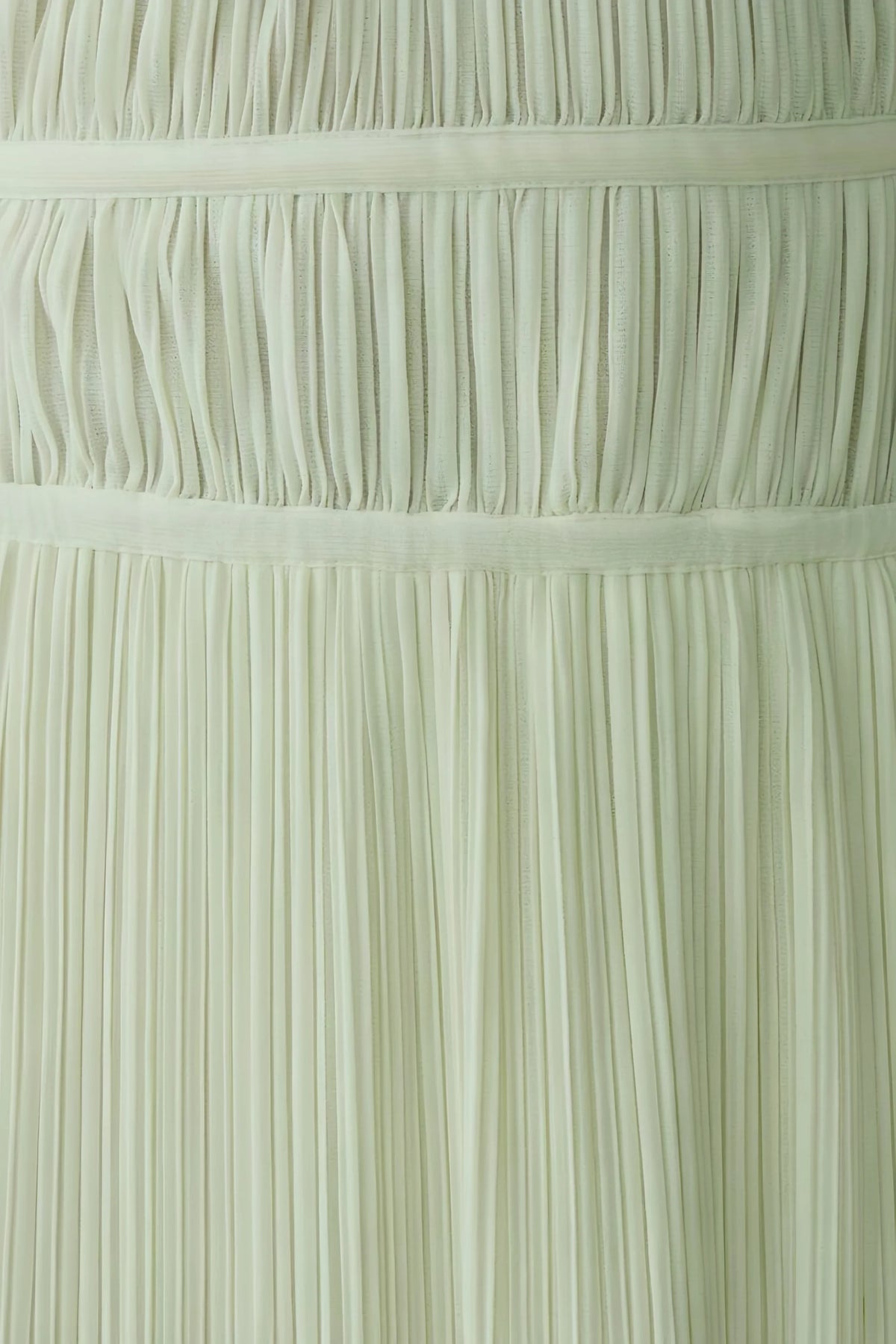 Arabella Sage Green Halter Open Back Pleated Midi Dress