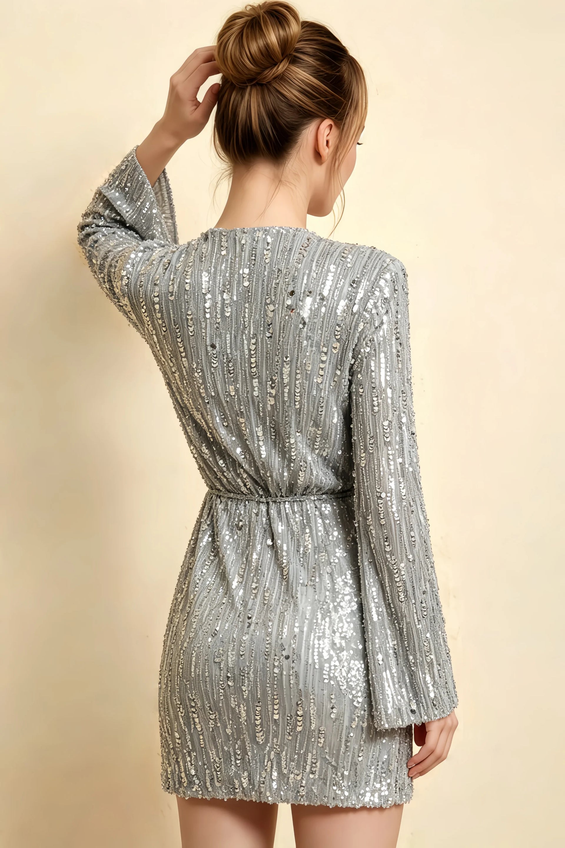 silver birthday dress Sequins Shiny Party Sexy Dress Backless Homecomi Simplepromdress Size Bust Waist Length cm inch cm inch cm inch 2 Silver Birthday Dress - Shop