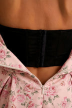 ALT: LVLVS Dress Black Underbust Corset Back Detail with Concealed Zipper - High Quality Craftsmanship for Special Occasions