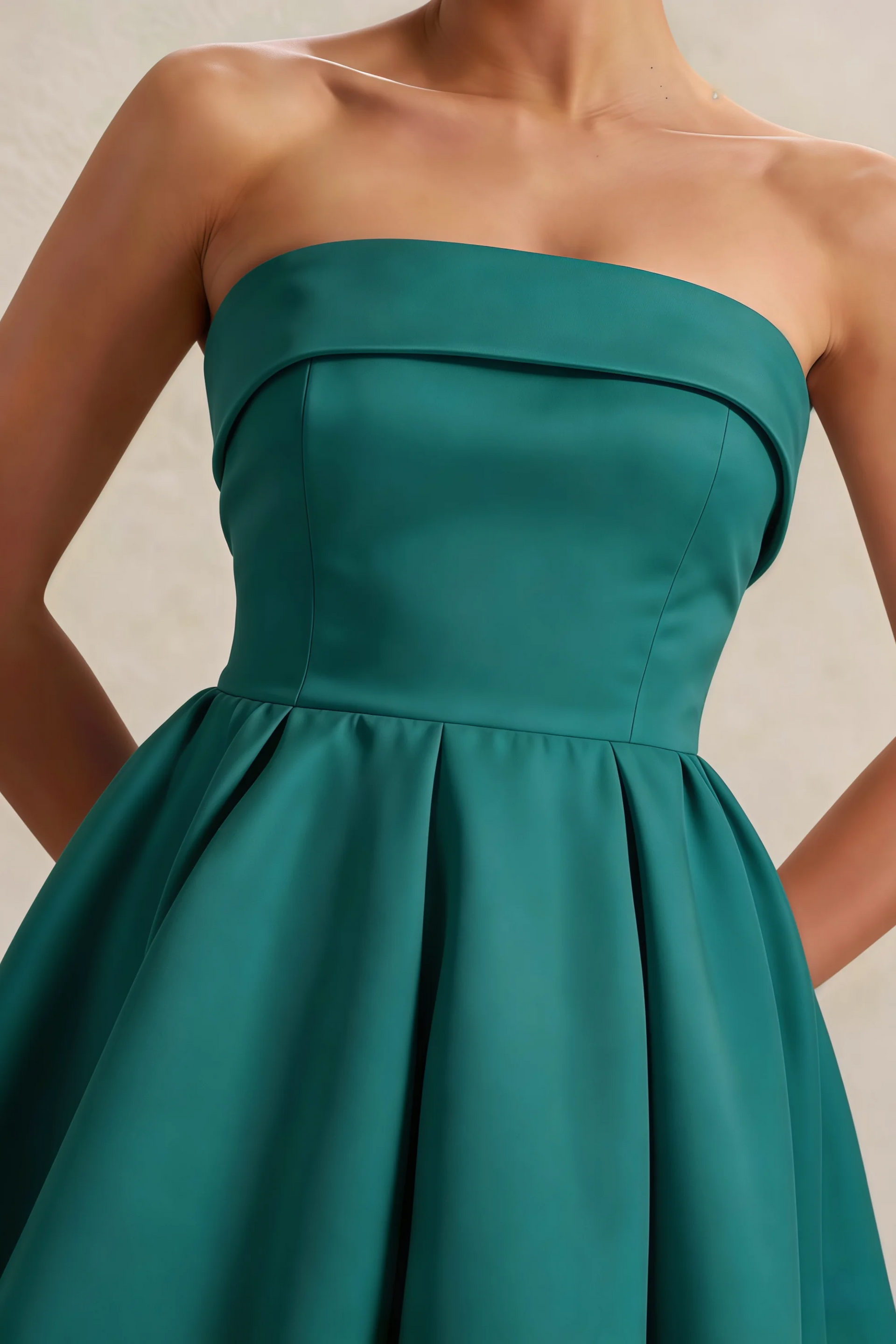 Cara Peacock Women's Smocked-bodice Fit & Flare Mini Dress