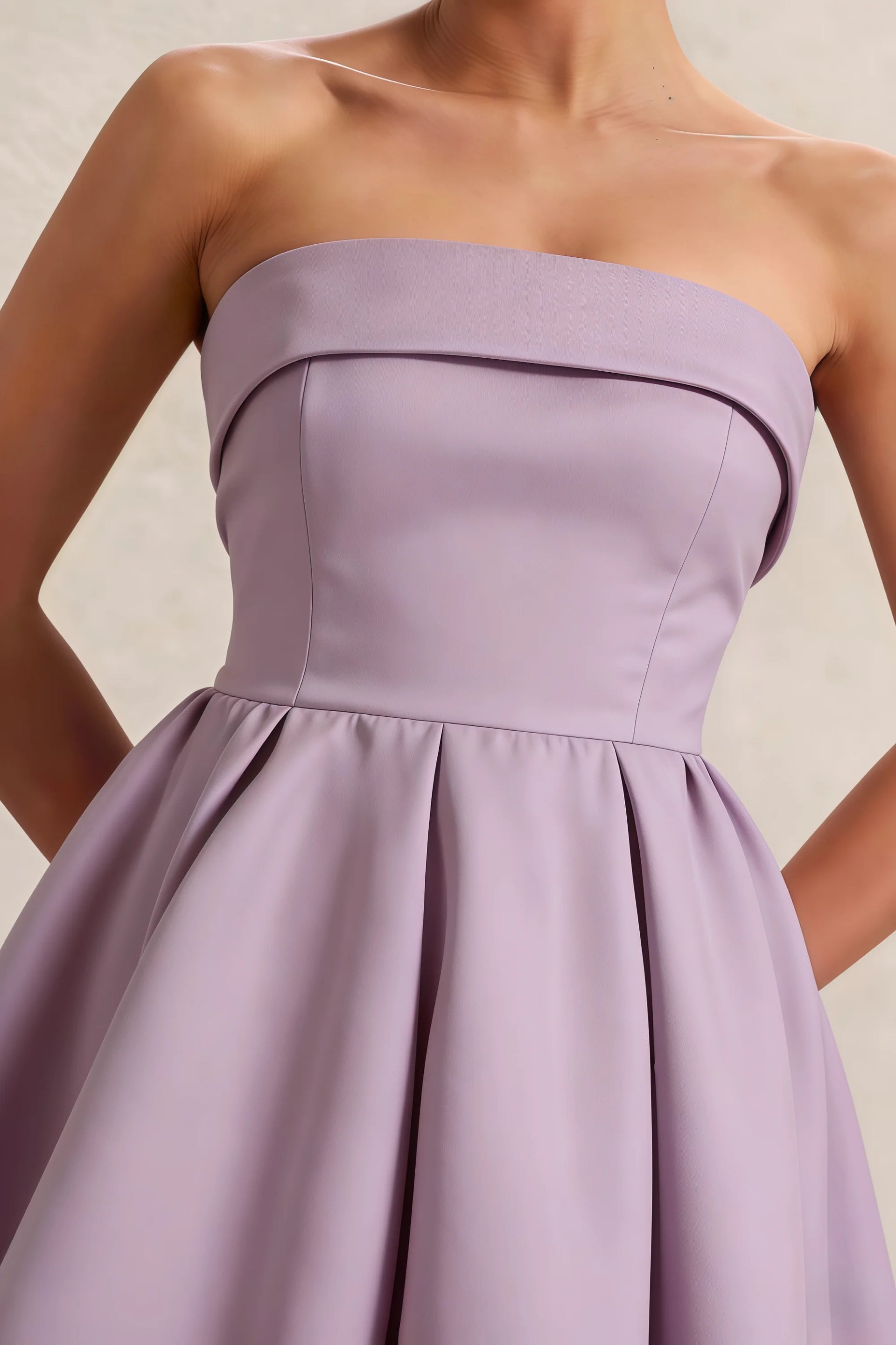Cara Wisteria Women's Smocked-bodice Fit & Flare Mini Dress