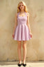 Dorothy Lilac Fit and Flare Halter Mini Dress | Elegant Party & Homecoming Dress