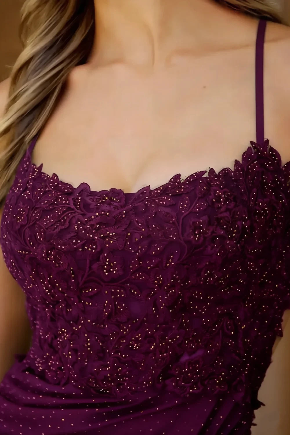 Faith Purple Sheath Mini Dress | Lace Corset Homecoming Gown
