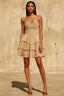 Frankie Princess Polly Sweetheart Neckline Marilyn Mini Dress Champagne