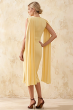 Gretchen Lemon Asos High Neck Midi Dress