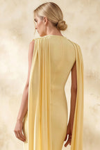Gretchen Lemon Asos High Neck Midi Dress